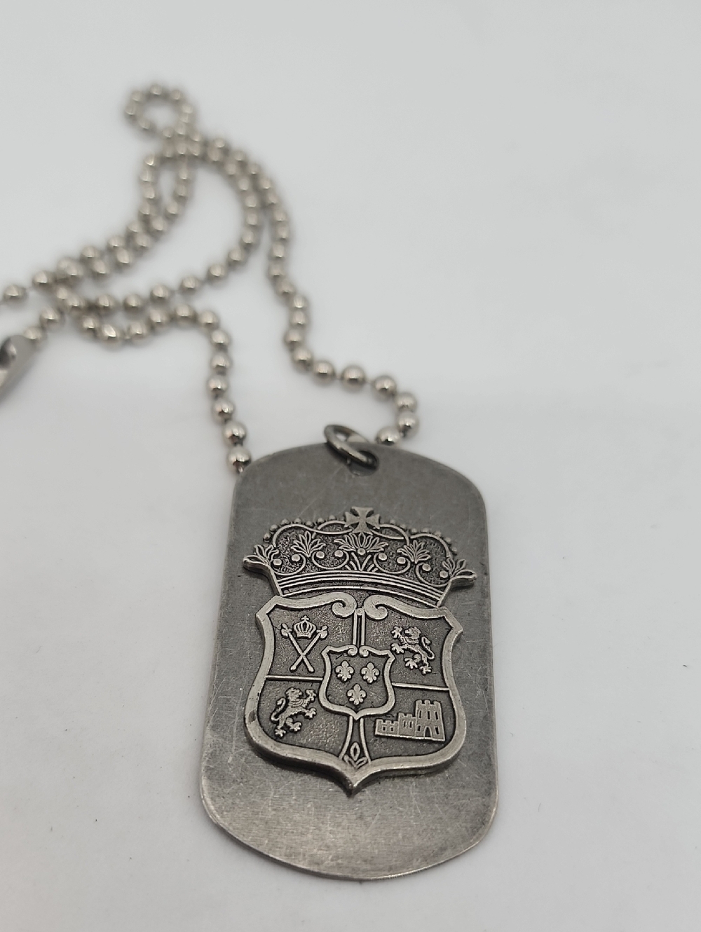 Silver Shield DOG TAG